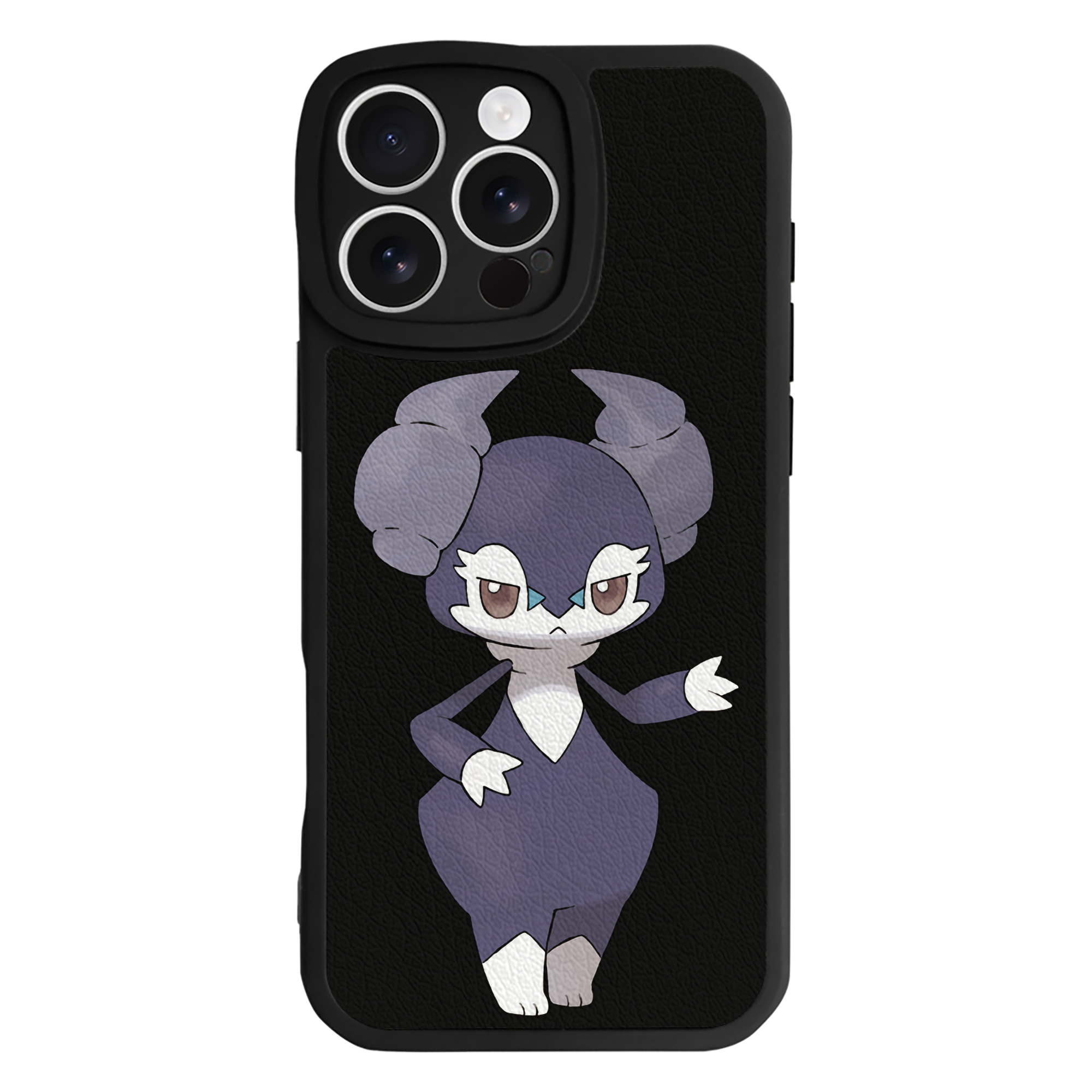 （画像用） ポケットモンスター Pokémon 【iPhone 16シリーズ対応】シリコンスマホケース（レザー調） 材質：シリコン